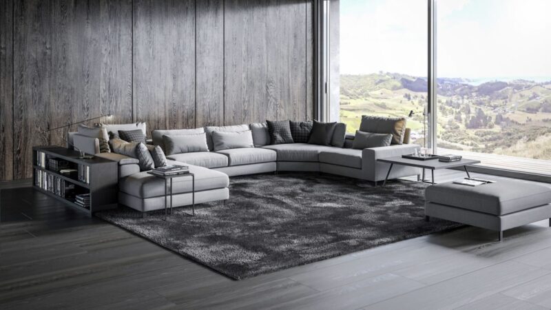 Sofa modułowa do małego salonu: Sprytne konfiguracje, które nie przytłoczą wnętrza 